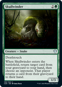 Skullwinder (Commander 2020 Ikoria) Near Mint