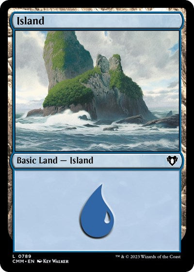 Island (0789) (Commander Masters) Near Mint