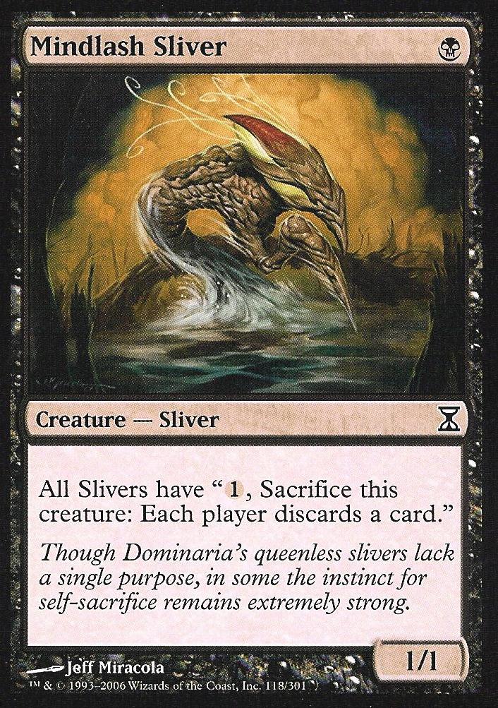 Mindlash Sliver (Time Spiral) Near Mint