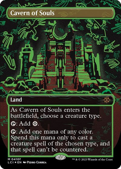Cavern of Souls (0410f) (Borderless) (The Lost Caverns of Ixalan) Near Mint