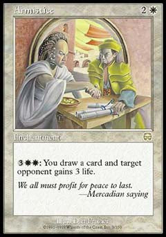 Armistice (Mercadian Masques) Near Mint Foil