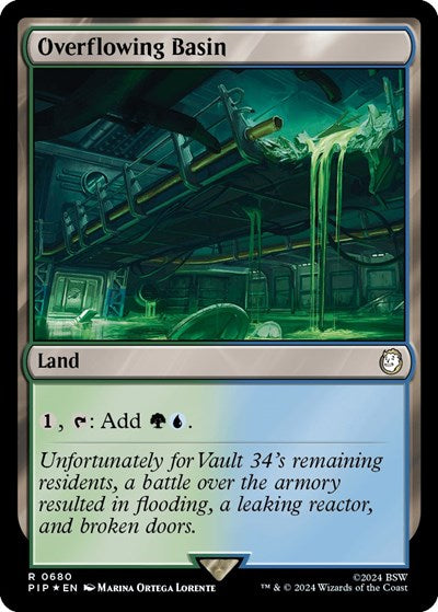 Overflowing Basin (Surge Foil) (Universes Beyond: Fallout) Near Mint