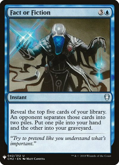 Fact or Fiction (Mystery Booster) Near Mint