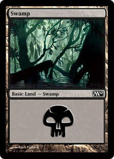 Swamp (241) (Magic 2010 Core Set) Near Mint Foil