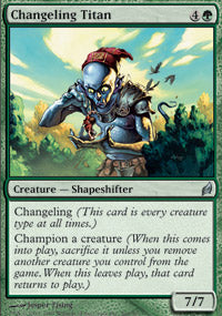 Changeling Titan (Lorwyn) Near Mint Foil