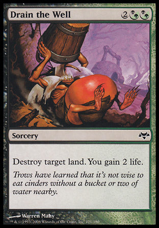 Drain the Well (Eventide) Near Mint Foil