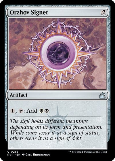 Orzhov Signet (Ravnica Remastered) Near Mint
