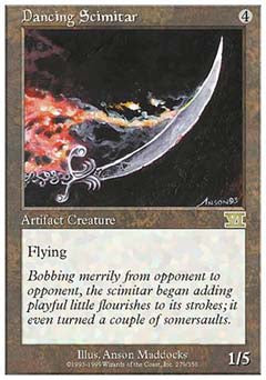 Dancing Scimitar (Classic 6th Edition) Near Mint