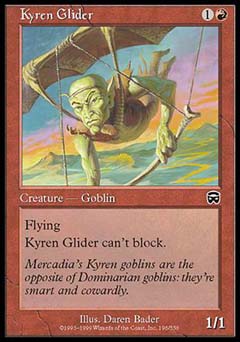 Kyren Glider (Mercadian Masques) Near Mint