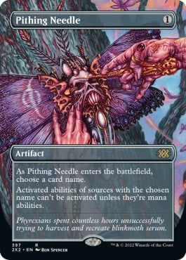 Pithing Needle (Borderless) (Double Masters 2022) Near Mint Foil