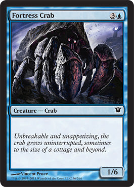 Fortress Crab (Innistrad) Light Play Foil