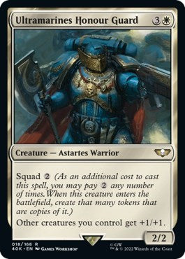Ultramarines Honour Guard (Surge Foil) (Universes Beyond: Warhammer 40K) Near Mint