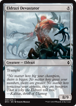 Eldrazi Devastator (Battle for Zendikar) Near Mint