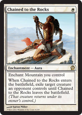 Chained to the Rocks (Theros) Near Mint Foil