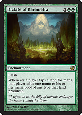 Dictate of Karametra (Journey into Nyx) Near Mint