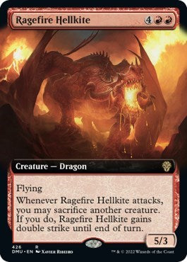 Ragefire Hellkite (Extended Art) (Dominaria United) Near Mint