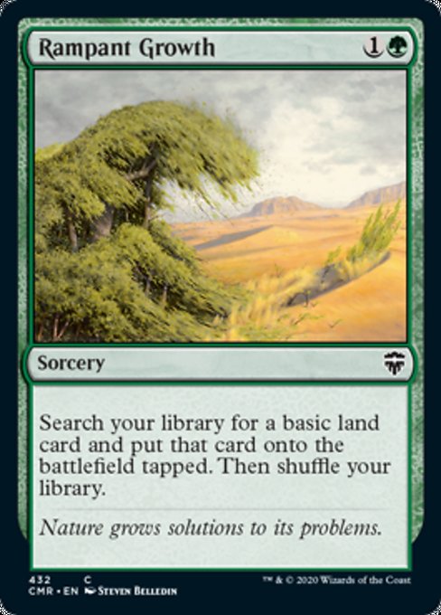 Rampant Growth (Commander 2020 Commander Legends) Near Mint