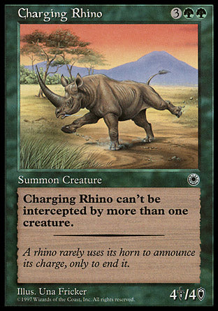 Charging Rhino (Portal) Near Mint