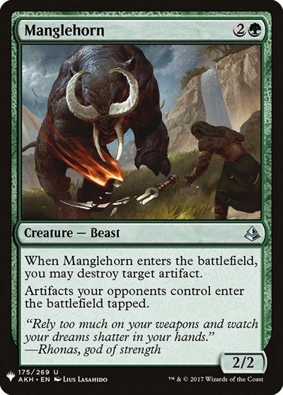 Manglehorn (Mystery Booster) Near Mint