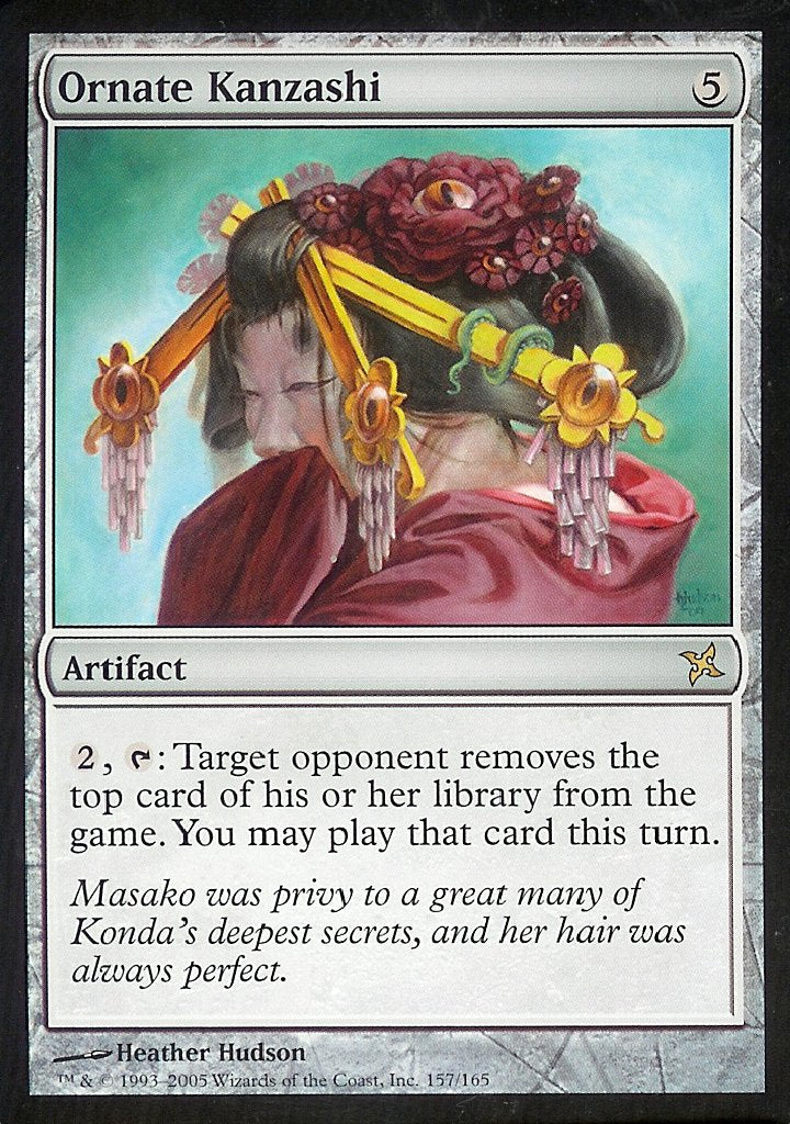 Ornate Kanzashi (Betrayers of Kamigawa) Light Play