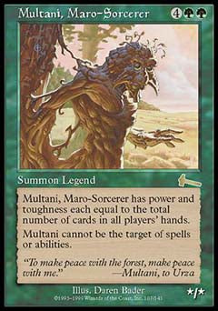 Multani, Maro-Sorcerer (Urza's Legacy) Good