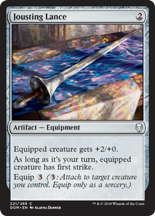 Jousting Lance (Dominaria) Near Mint