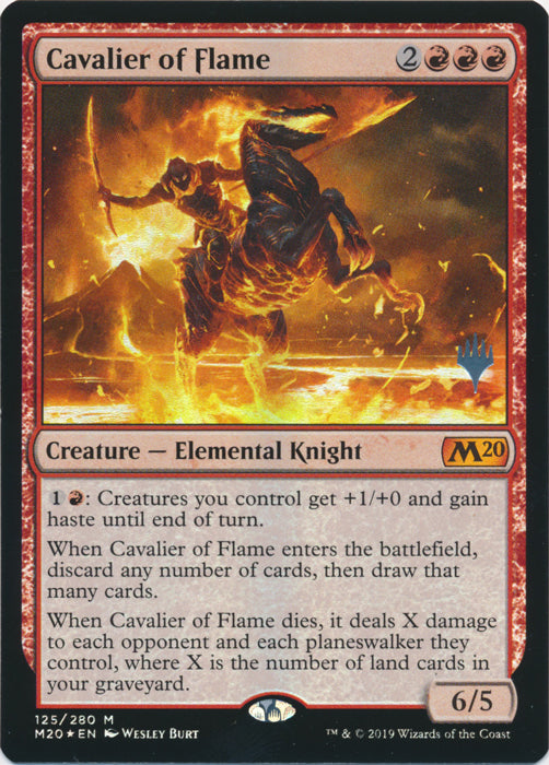 Cavalier of Flame (Promo Pack) Near Mint