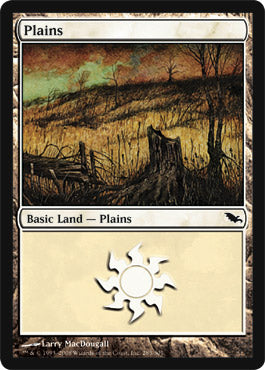 Plains (285) (Shadowmoor) Near Mint Foil