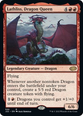 Lathliss, Dragon Queen (Jumpstart 2022) Near Mint