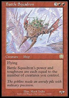 Battle Squadron (Mercadian Masques) Light Play