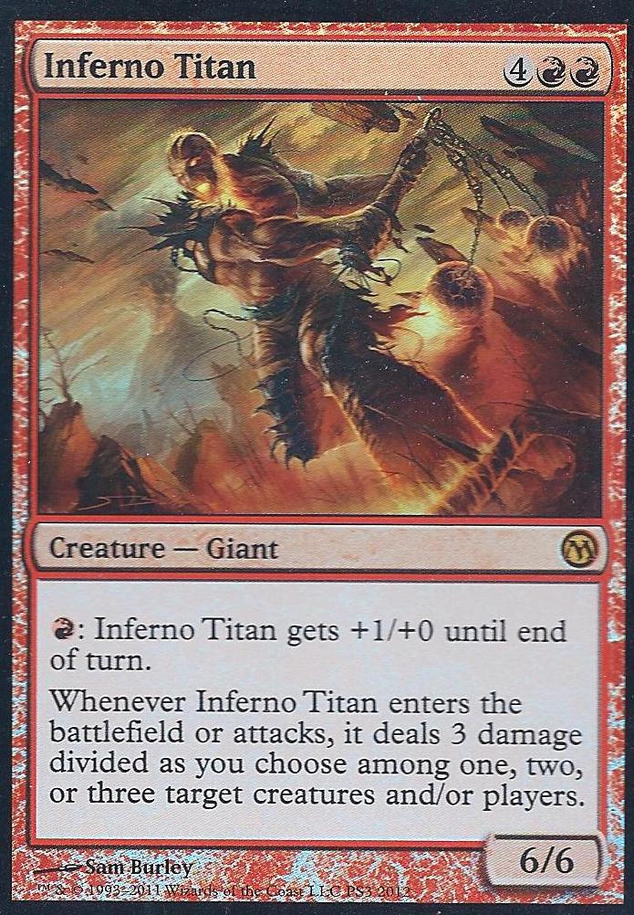 Inferno Titan (DotP 2012 - PS3) (Promotional Cards) Near Mint Foil