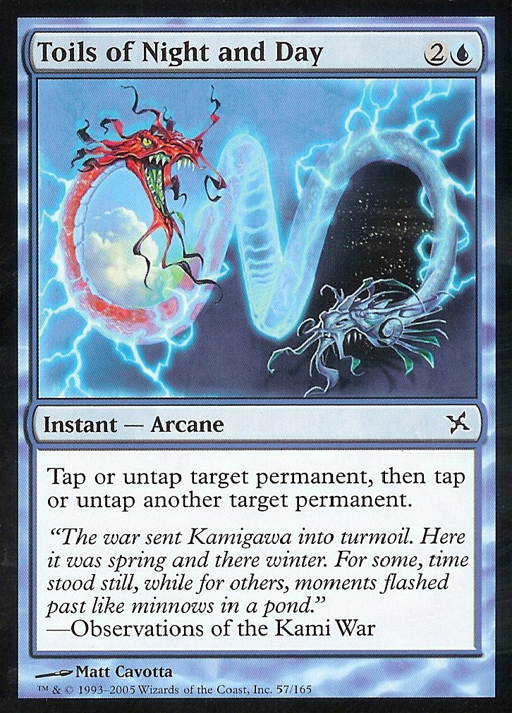 Toils of Night and Day (Betrayers of Kamigawa) Near Mint