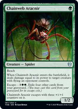 Chainweb Aracnir (Theros Beyond Death) Near Mint Foil