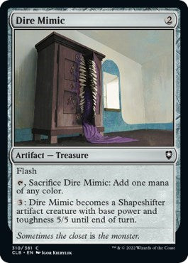 Dire Mimic (Commander Legends: Battle for Baldur's Gate) Near Mint