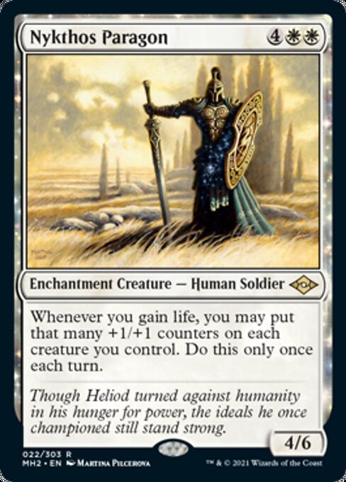 Nykthos Paragon (Modern Horizons 2) Near Mint Foil