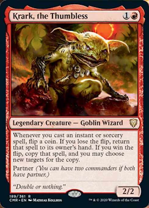 Krark, the Thumbless (Commander Legends) Near Mint