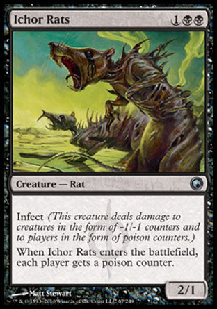 Ichor Rats (Scars of Mirrodin) Near Mint Foil