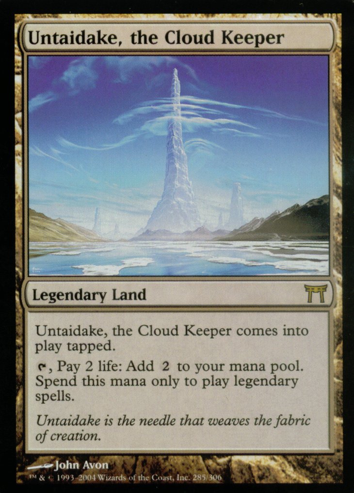 Untaidake, the Cloud Keeper (Champions of Kamigawa) Near Mint Foil