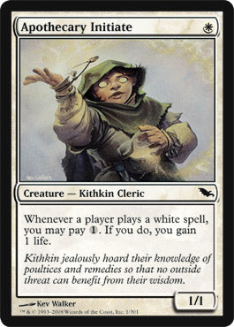 Apothecary Initiate (Shadowmoor) Near Mint Foil
