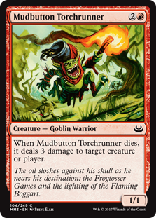 Mudbutton Torchrunner (Modern Masters 2017) Near Mint Foil