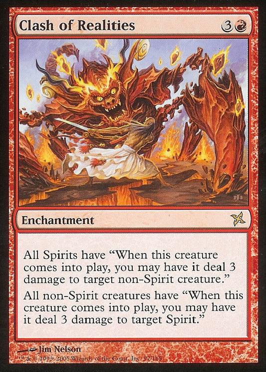 Clash of Realities (Betrayers of Kamigawa) Near Mint