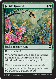 Fertile Ground (Commander 2018) Near Mint