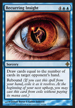 Recurring Insight (Rise of the Eldrazi) Near Mint