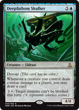 Deepfathom Skulker (Oath of the Gatewatch) Near Mint