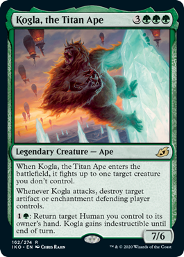 Kogla, the Titan Ape (Ikoria: Lair of Behemoths) Near Mint