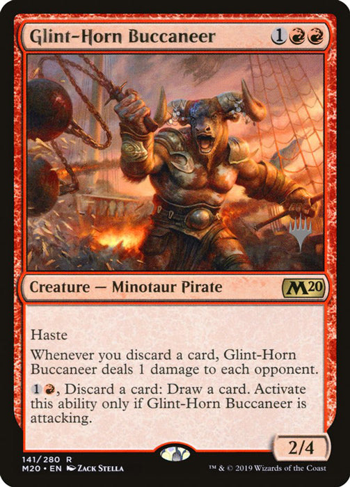 Glint-Horn Buccaneer (Promo Pack) Near Mint