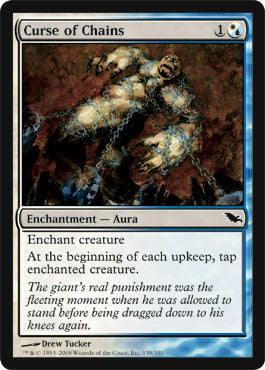 Curse of Chains (Shadowmoor) Near Mint Foil