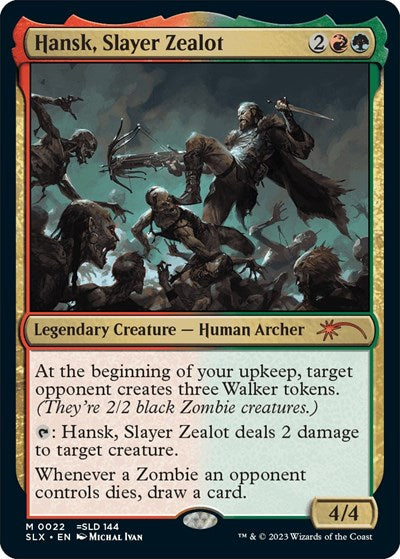 Hansk, Slayer Zealot (SLX) Near Mint