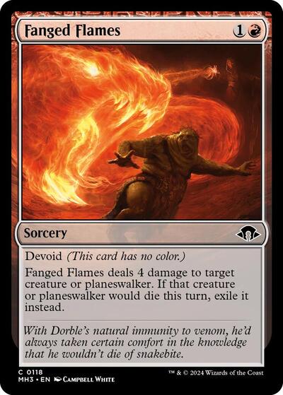 Fanged Flames (Modern Horizons 3) Near Mint