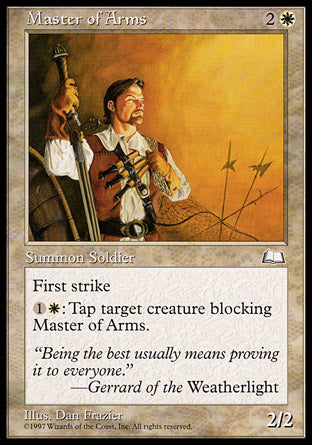 Master of Arms (Weatherlight) Near Mint